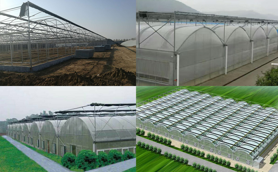 连栋温室建设